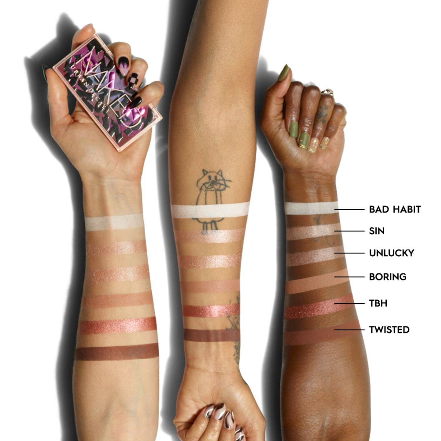 Urban Decay Naked Mini Eyeshadow Palette Sin Sephora Uk