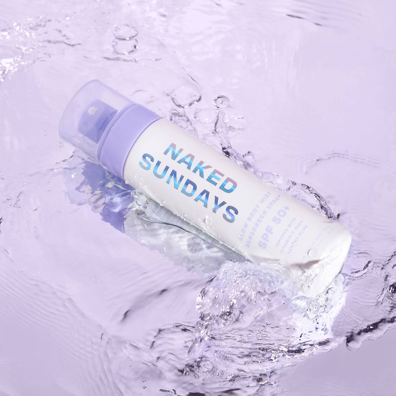 NAKED SUNDAYS SPF50 Glow Body Mist Top Up 150ml SEPHORA UK