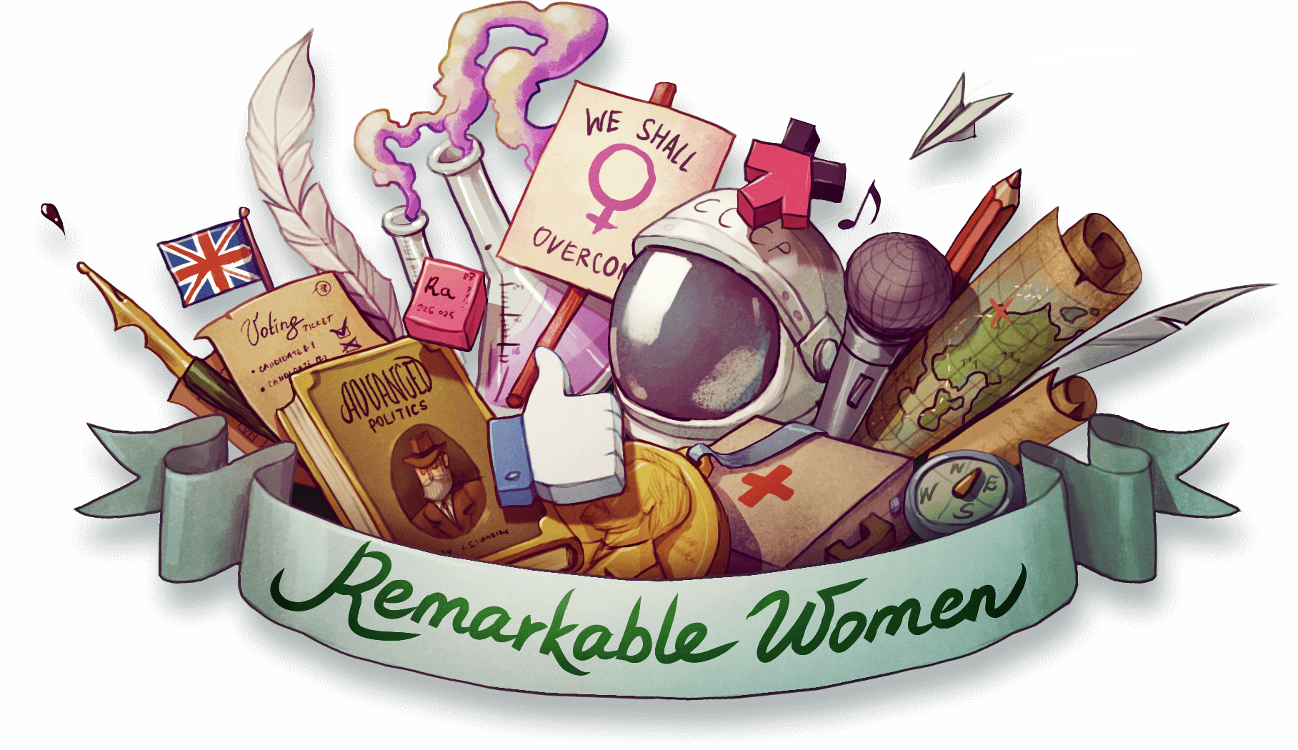'Remarkable Women' banner