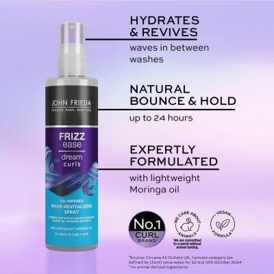 JOHN FRIEDA Frizz Ease Dream Curls Wave Revitalising Spray 150ml