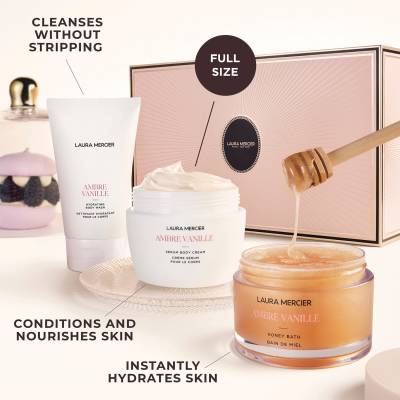 Laura Mercier Delicious & Decadent Ambre Vanille Collection Set
