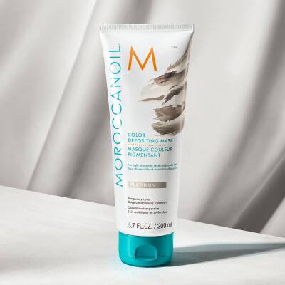 Moroccanoil Color Depositing Mask- Platinum 200ml | SEPHORA UK