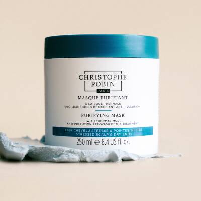 Christophe Robin Purifying Mask with thermal mud - Detoxifying
