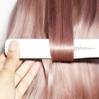 ghd Platinum + Hair Straightener - White 1000g | SEPHORA UK