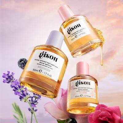 GISOU Honey Infused Hair Perfume Lavender Berry 50ml | SEPHORA UK