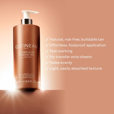 Gatineau Golden Glow Gradual Tan 400ml | SEPHORA UK