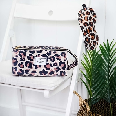 Leopard print box bag sales