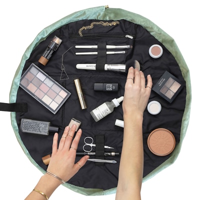 Sage Flat Lay Makeup Bag main image 1