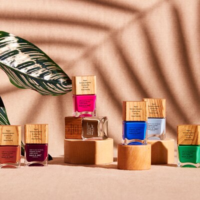 Nails Inc Nagellack-Set – Vegan & Britisch Mit 73 % Pflanzenkraft