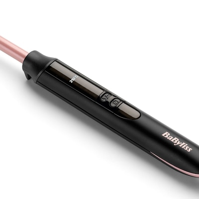 Plugged in curling wand outlet