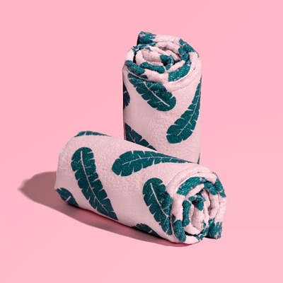 Coco Eve Microfibre Towel Wrap Leaf Print SEPHORA UK