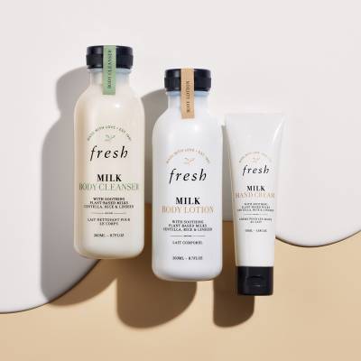 Milk body lotion top