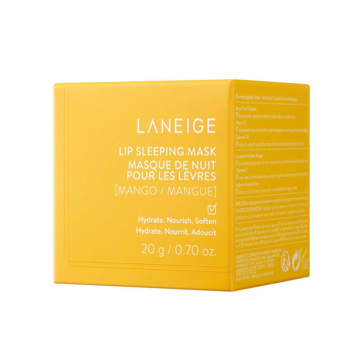 LANEIGE Lip Sleeping Mask Vanilla 20g SEPHORA UK