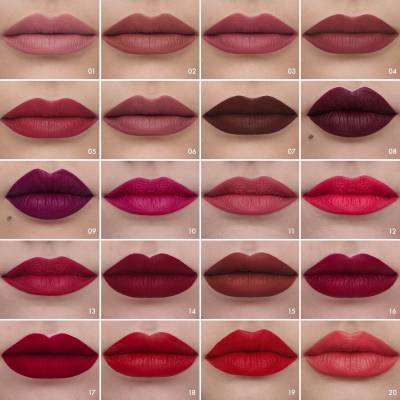 Matte lipstick shades with names discount
