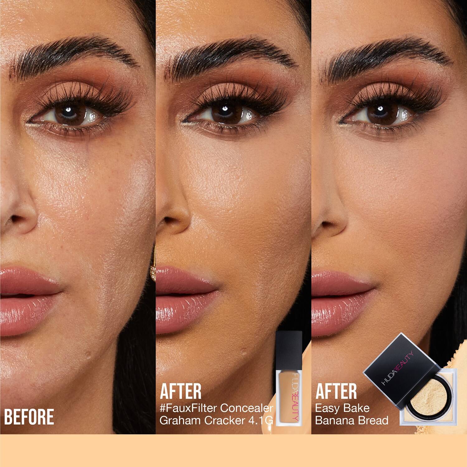 HUDA BEAUTY Easy Bake Loose Powder Fragrance Free 20g SEPHORA UK