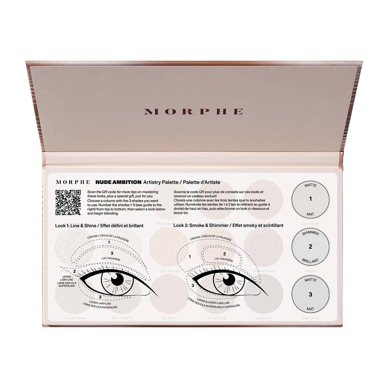 MORPHE Nude Ambition Artistry Palette 20.5g | SEPHORA UK