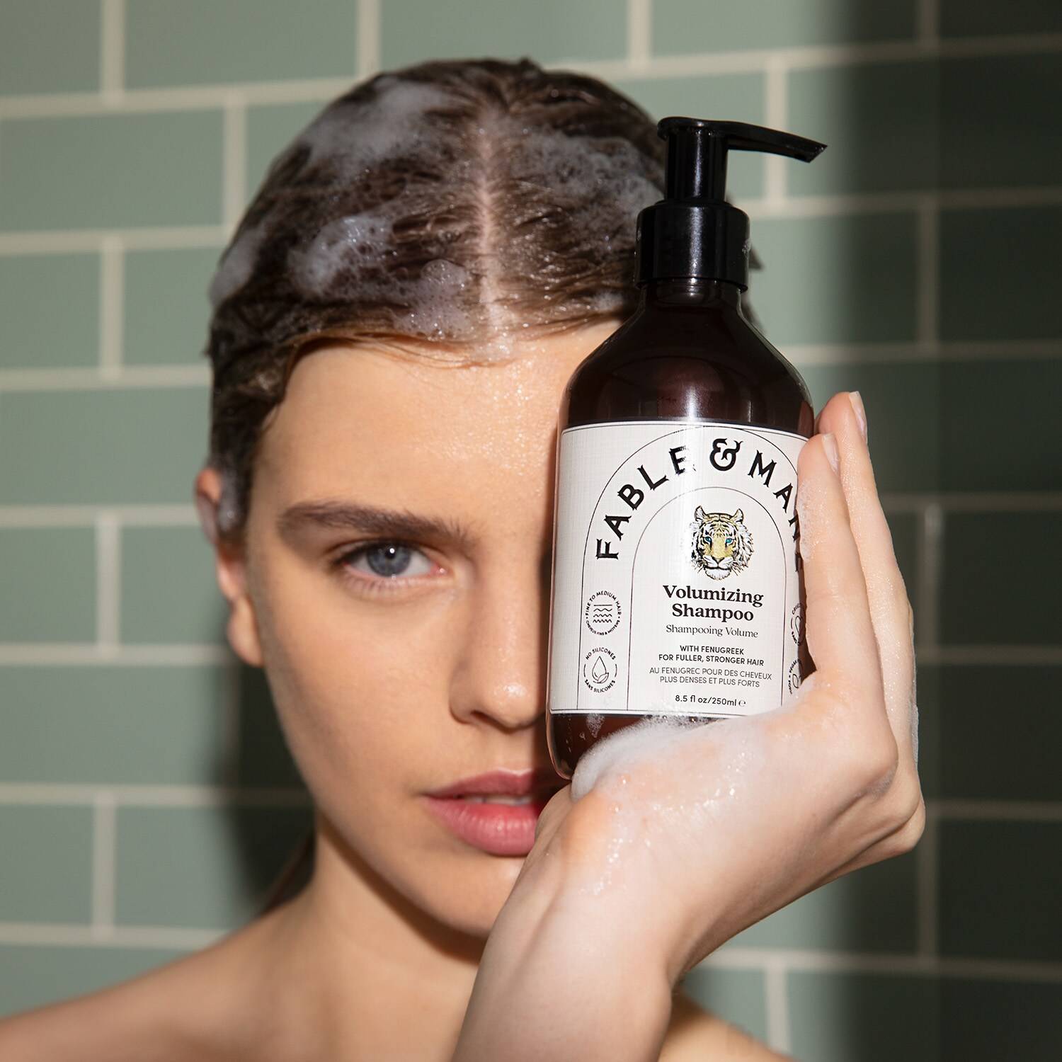 FABLE & MANE Volumizing Shampoo For stronger and fuller hair 250ml SEPHORA UK