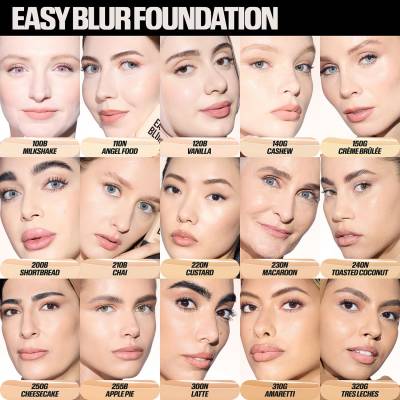 HUDA BEAUTY Easy Blur Natural Airbrush Foundation SEPHORA UK