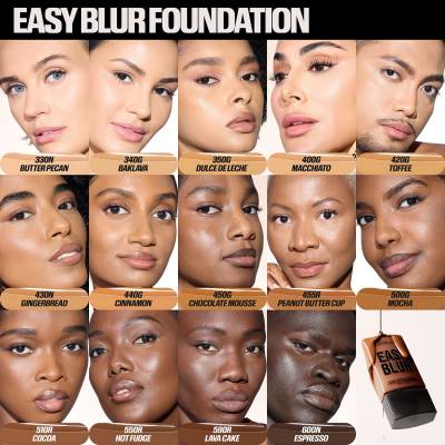 HUDA BEAUTY Easy Blur Natural Airbrush Foundation SEPHORA UK