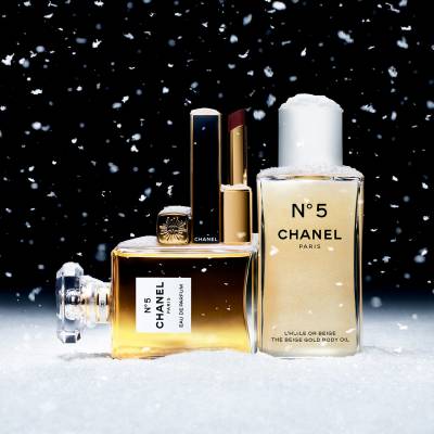 CHANEL N°5 ゴールドフラグメント ジェル パフューム 250ml chanel.jpg
