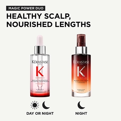 KÉRASTASE Nutritive 8H Night Serum and Genesis Serum Duo | SEPHORA UK