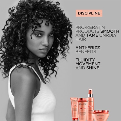 Kerastase Discipline Gentle Shampoo for smooth and frizz free hair 250ml SEPHORA UK